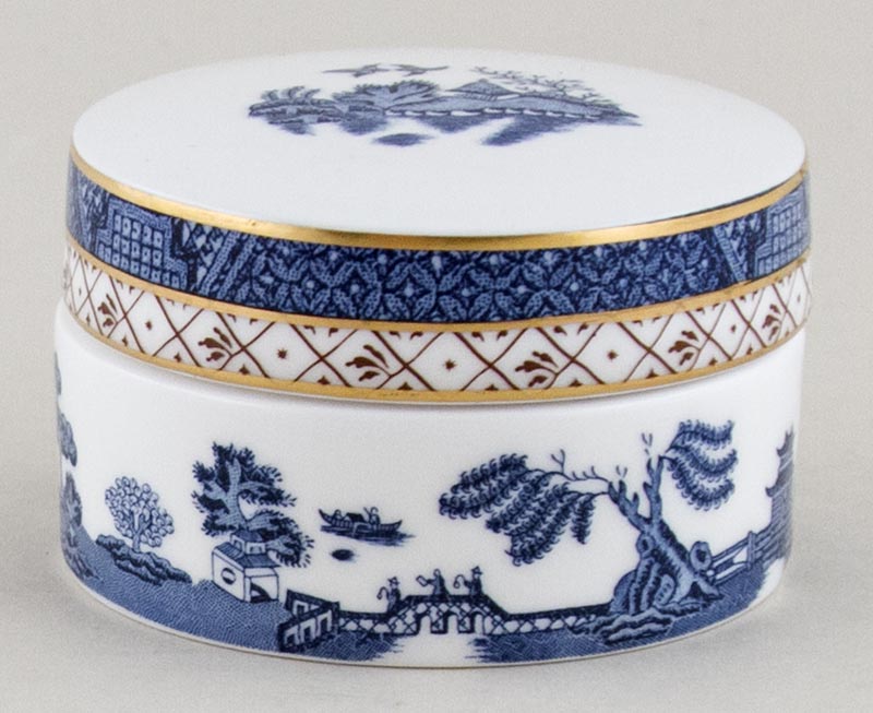 Trinket Box round c1980s